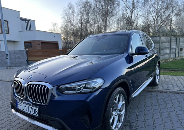 BMW X3 cena 195000 przebieg: 5000, rok produkcji 2022 z Kalisz małe 254